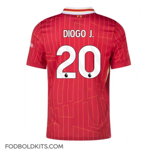 Liverpool Diogo Jota #20 Hjemmebanetrøje 2024-25 Kortærmet